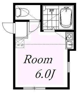 ユナイト横須賀中央グラナダの杜【2階】の間取り