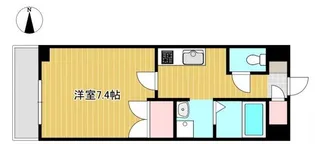 ジュネス天領II【2階】の間取り