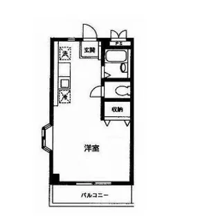 エクセレント久地【2階】の間取り