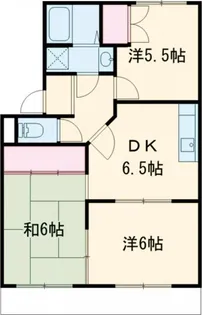 アルカンシェル【1階】の間取り