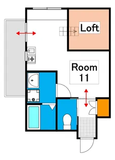 橋本興産第1ビル【3階】の間取り