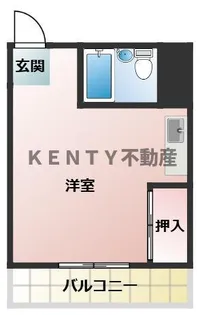 福山ビル【3階】の間取り