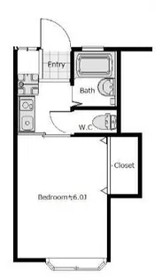 プチレモン【1階】の間取り