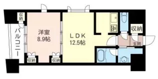 東京都中央区銀座3【マンション】の間取り