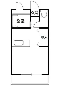 ラパン吉尾【2階】の間取り