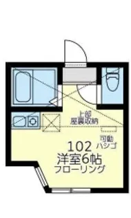 ユナイト保土ヶ谷ペトロフ【1階】の間取り