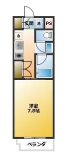 東京都八王子市堀之内2【マンション】の間取り