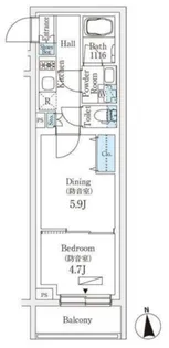 PLANE SOCIE+ SAKURADAI【2階】の間取り