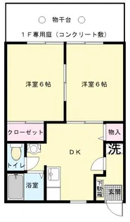 カサセレステ【1階】の間取り