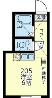 ユナイト保土ヶ谷ロス・アンデス【2階】の間取り