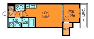 ジーメゾン大和郡山パックス【3階】の間取り
