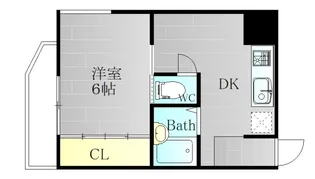 Villa横須賀【1階】の間取り
