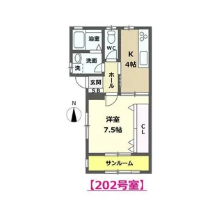 シンフォニーM【2階】の間取り