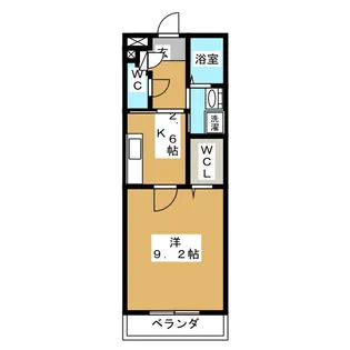 カンパーナ春岡【3階】の間取り