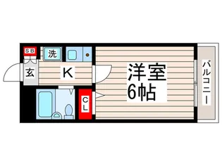 高崎ジャスタン【4階】の間取り