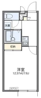 レオパレスオリーブIII【1階】の間取り