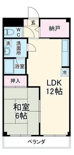 メゾン志?野【1階】の間取り
