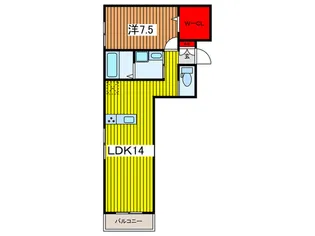 グランコンフォール大宮N【1階】の間取り