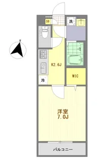 サビオ八王子【3階】の間取り
