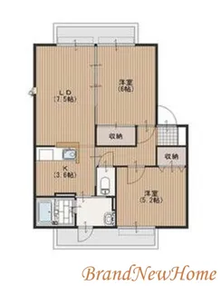 グラン・レーミオ【1階】の間取り