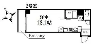 ブリティッシュクラブ山手【4階】の間取り