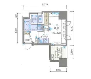 東京都文京区本郷3【マンション】の間取り