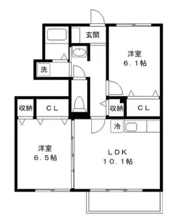 千葉県習志野市屋敷2【アパート】の間取り