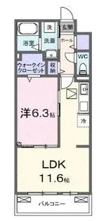 埼玉県さいたま市北区吉野町2【アパート】の間取り