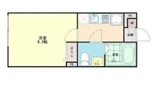 ファーナ津田沼【2階】の間取り