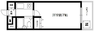 1Kの間取り画像