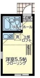 ユナイト境之谷タルトフロマージュ【2階】の間取り