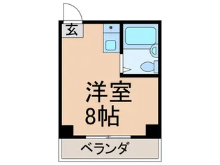 ファ-ランジュ武蔵関【1階】の間取り