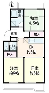 第二山田ビル【3階】の間取り