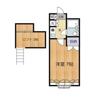 メイプルハウス【2階】の間取り