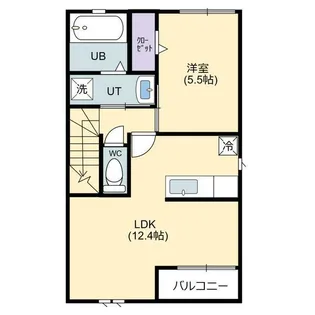 Lemon House II【2階】の間取り