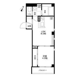ソルテ西小岩【2階】の間取り