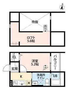 ブランフィーユ【2階】の間取り