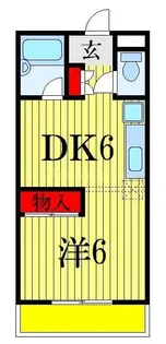 千葉県船橋市本町6【マンション】の間取り