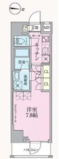 ARKMARK高円寺【6階】の間取り