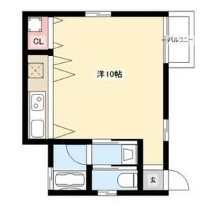 ボンヌール川名【2階】の間取り