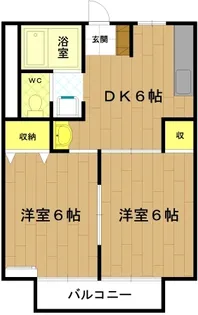 三重県伊勢市小木町【アパート】の間取り