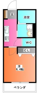 セキスイ川口ビューテラス【1階】の間取り