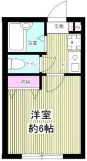 チェスナッツ戸越【3階】の間取り