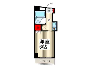 スカイコート西川口第2【5階】の間取り