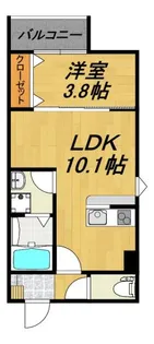 LECOCON一宮VIII【2階】の間取り