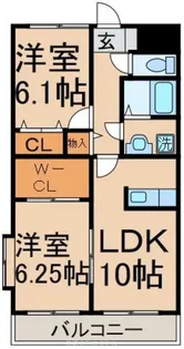 シャトルコート【3階】の間取り
