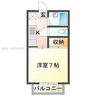 プレステージT1【2階】の間取り