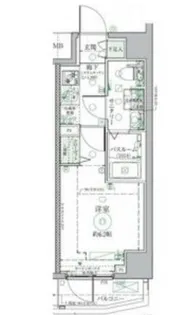 クレヴィスタ北綾瀬【3階】の間取り
