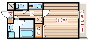 チュアリヒルズI【4階】の間取り