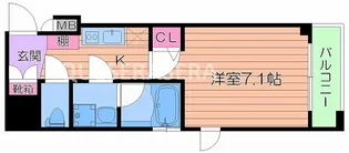 LASANTE京橋【6階】の間取り